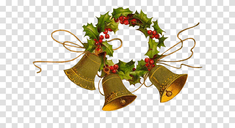 Jingle Bells File Christmas Bells Ringing Gif, Musical Instrument, Wreath Transparent Png