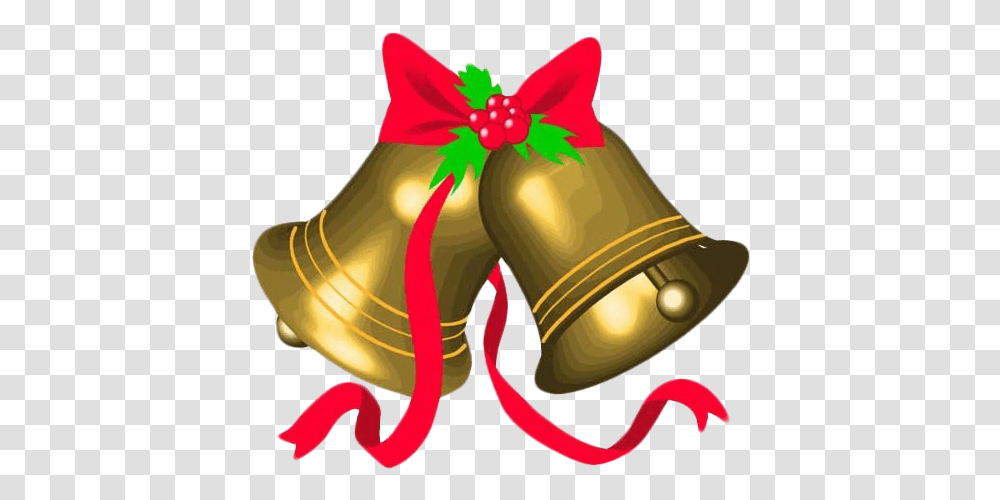 Jingle Bells Image Christmas Bells With No Background, Bronze Transparent Png