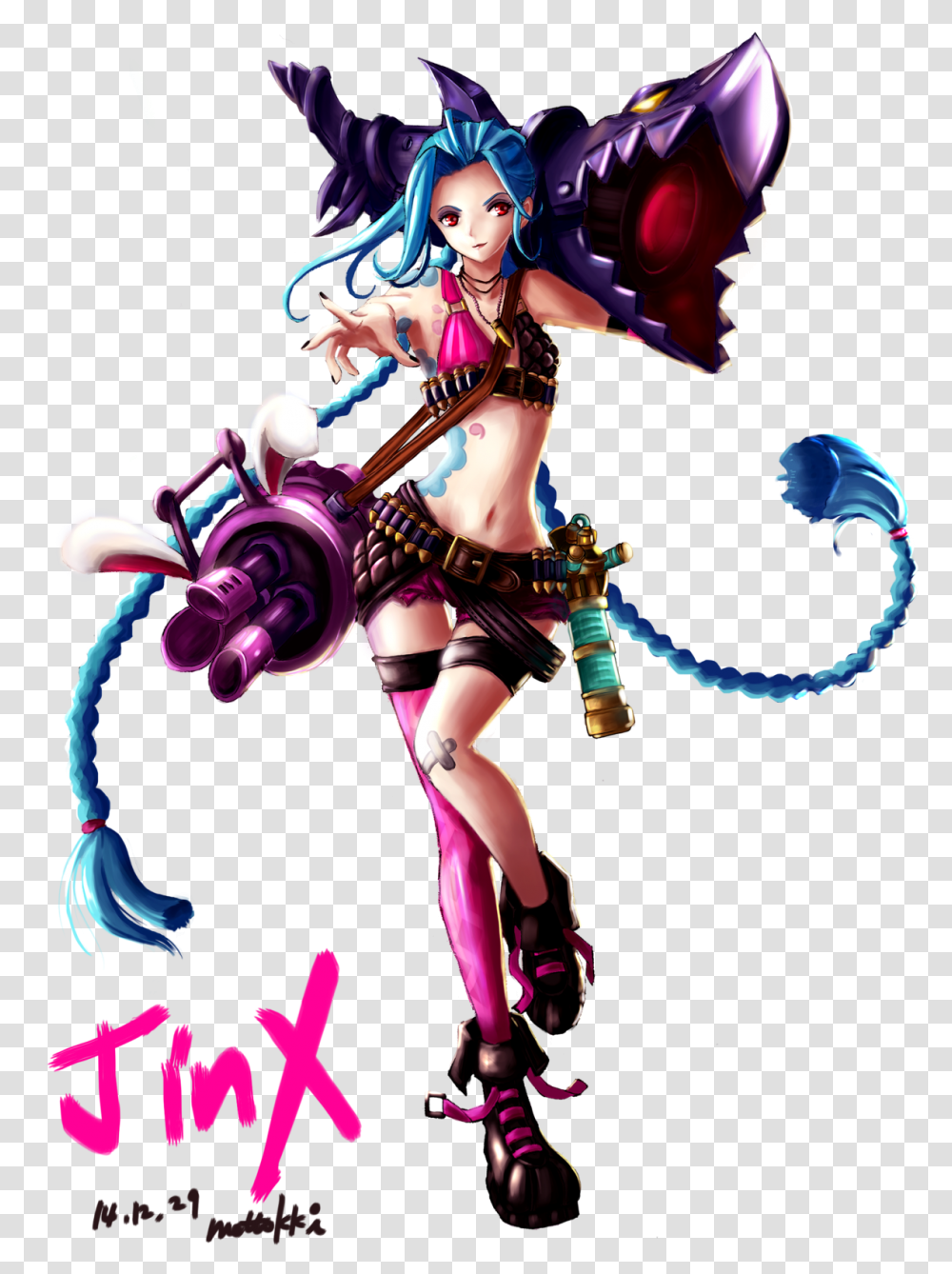 Jinx League Of Legends Jinx, Person, Comics Transparent Png