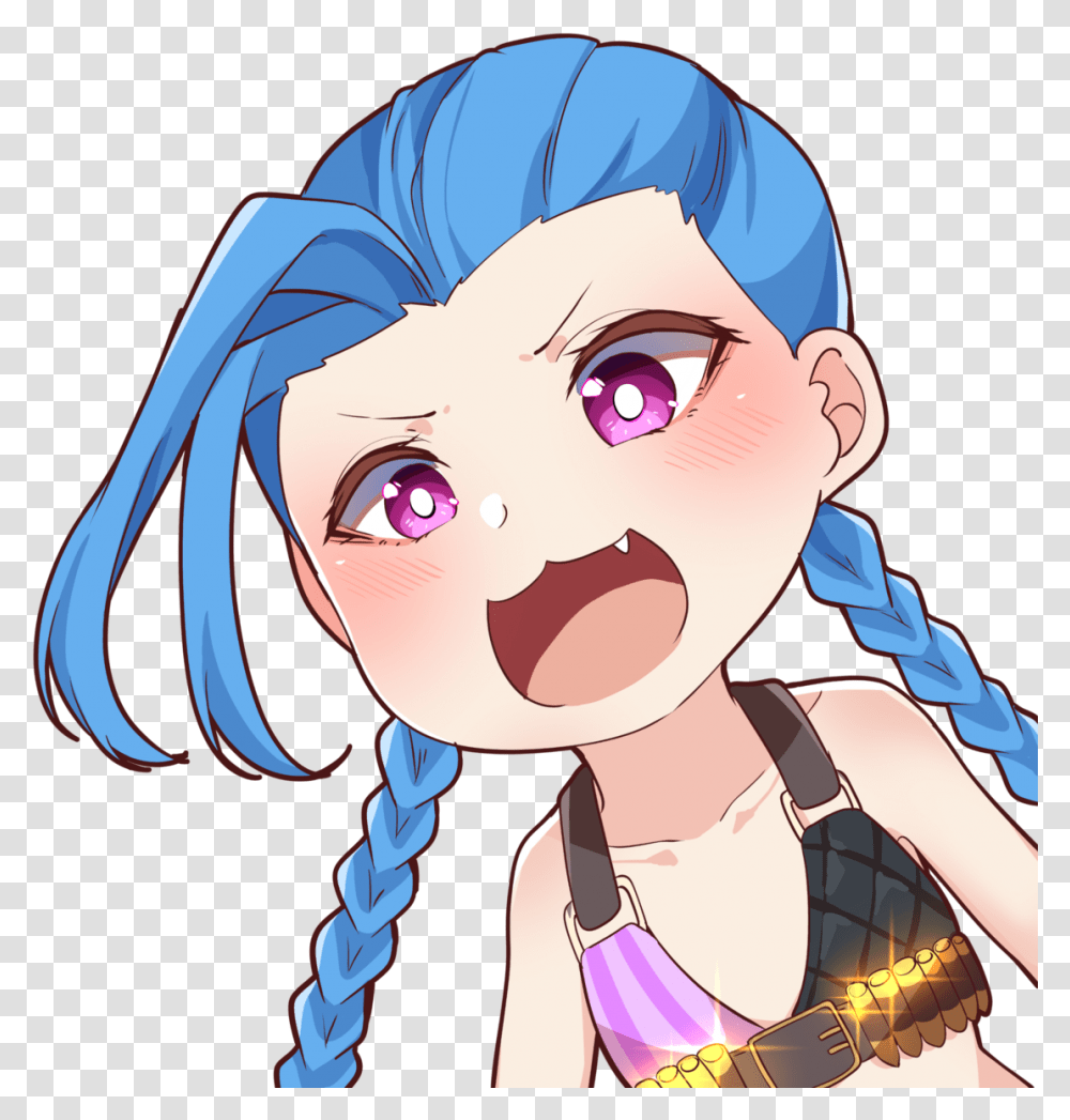 Jinx, Person, Hair, Female, Label Transparent Png