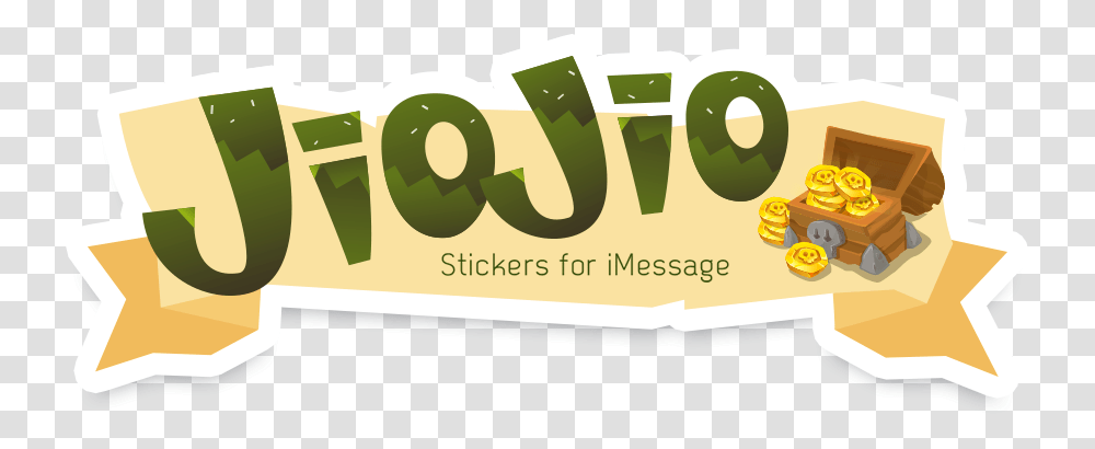 Jiojio Stickers For Imessage Graphic Design, Word, Text, Label, Green Transparent Png