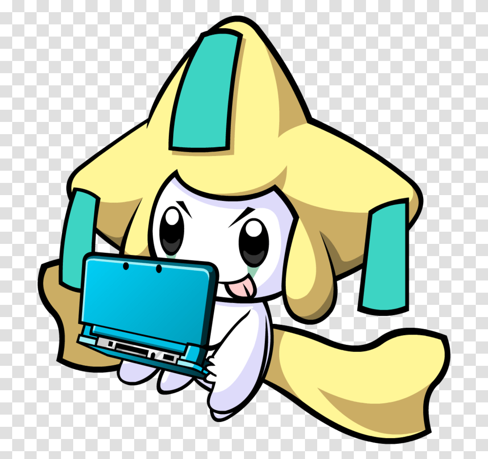 Jirachi Drawing Black And White Jirachi On A, Scientist, Magnifying, Reading Transparent Png