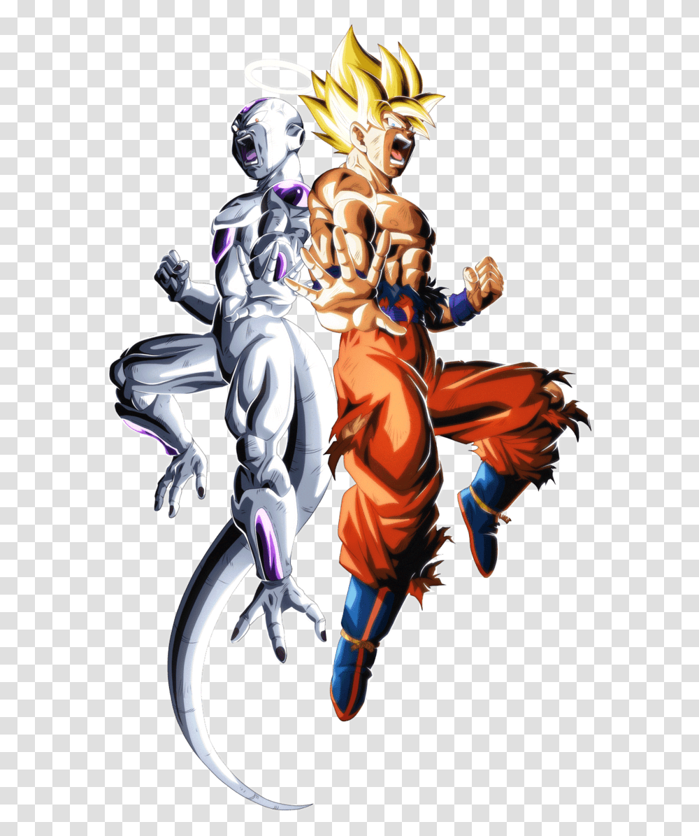 Jiren Is Back From Surrendering And Is Giving Frieza Goku And Frieza Vs Jiren, Hand, Person Transparent Png