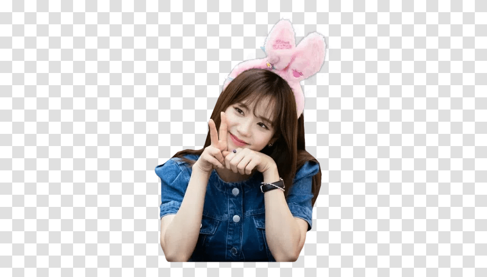 Jisoo Whatsapp Stickers Stickers Cloud Girly, Clothing, Face, Person, Female Transparent Png