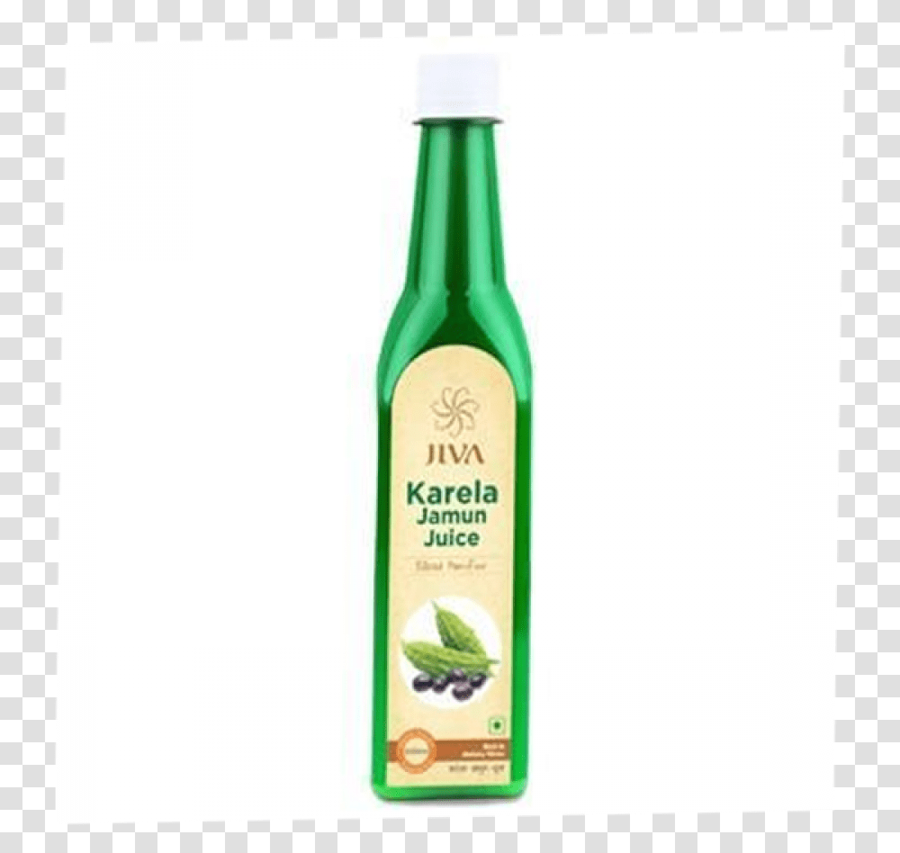 Jiva Karela Jamun Juice Glass Bottle, Soda, Beverage, Alcohol, Liquor Transparent Png