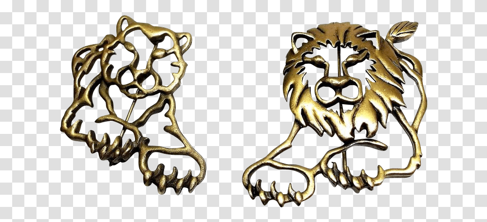 Jj Lion Lioness King Queen Jungle 2 Masai Lion, Bronze Transparent Png