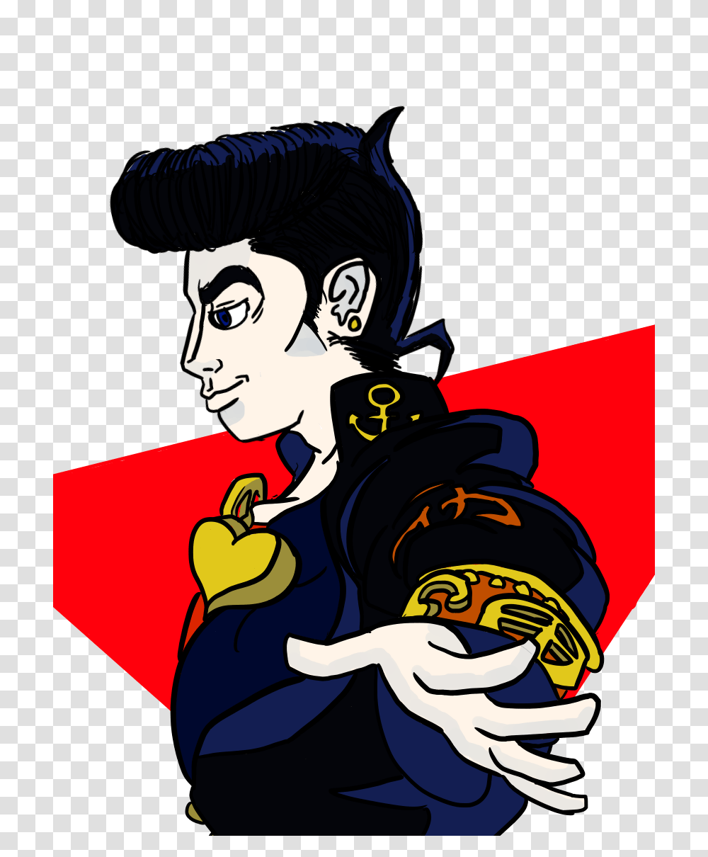 Jjust Wanted To Draw Some Jotaro And Josuke, Person, Human Transparent Png