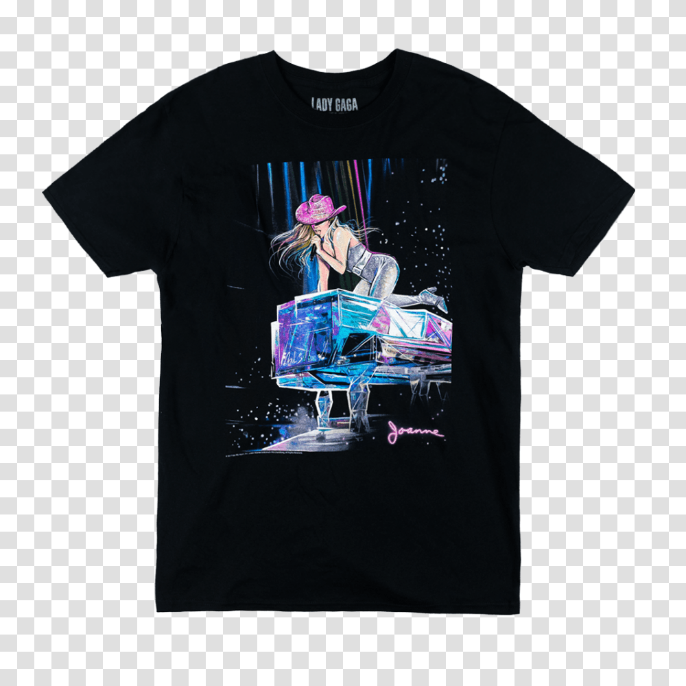 Joanne World Tour Painting T Shirt Lady Gaga Official Shop, Apparel, Person, Human Transparent Png