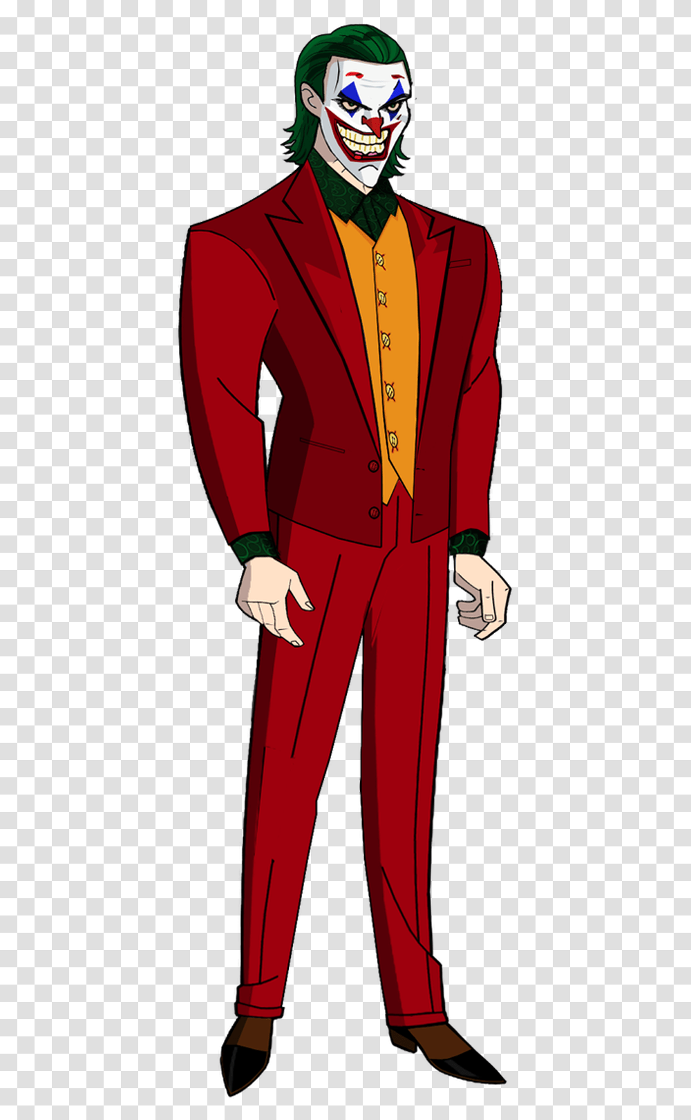 Joaquin Phoenix Joker Animated, Suit, Overcoat, Person Transparent Png