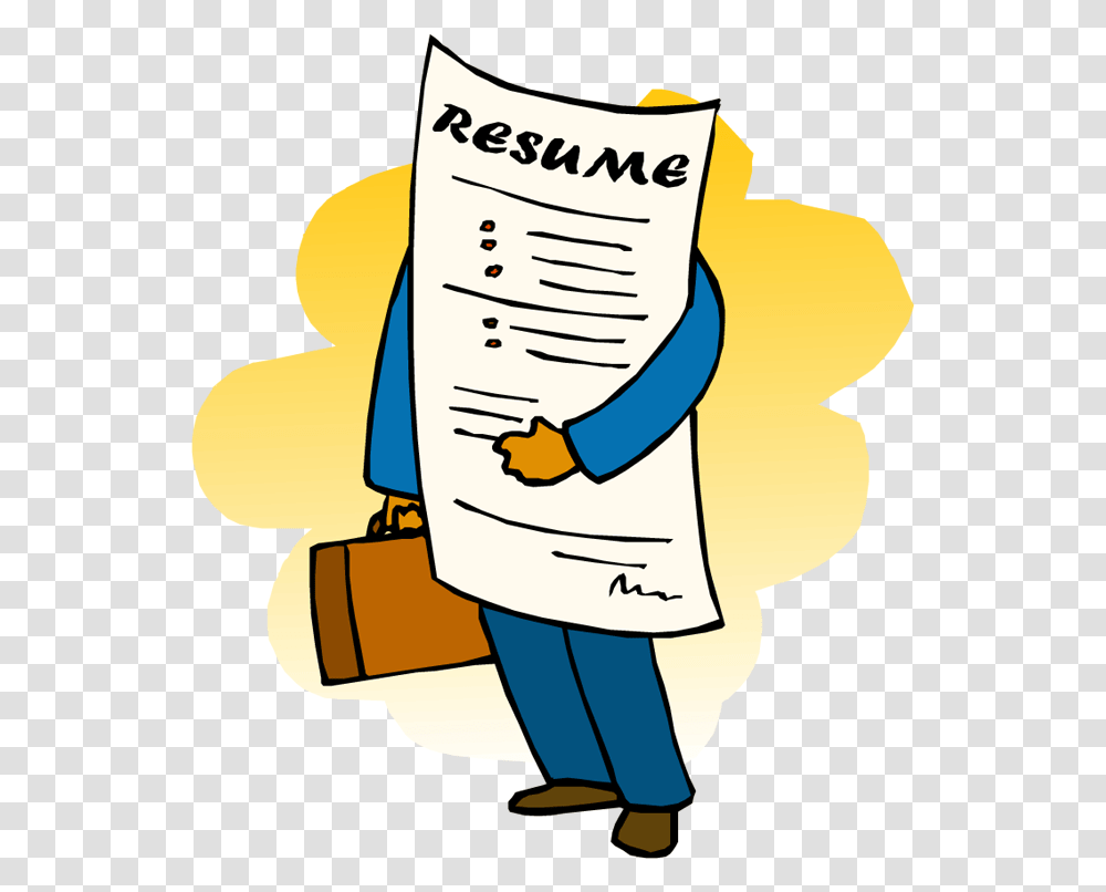Job Resume Clipart Resume Writing, Text, Clothing, Apparel, Plot Transparent Png