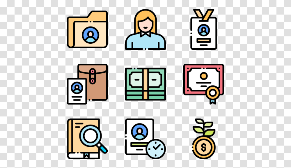 Job Resume Icon Pack Jobs, Number, Word Transparent Png