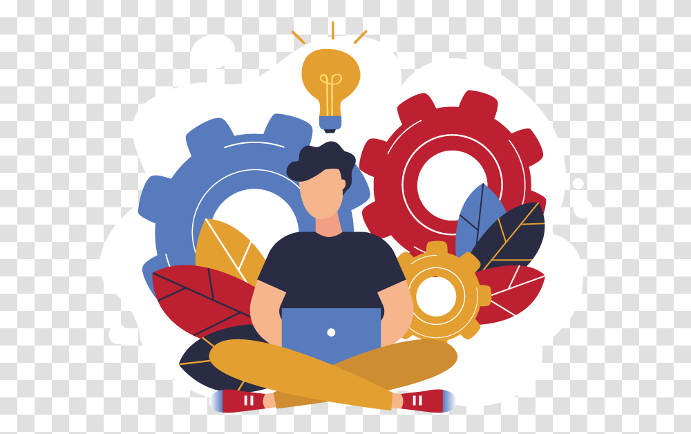 Job Search Illustration, Drawing, Crowd Transparent Png