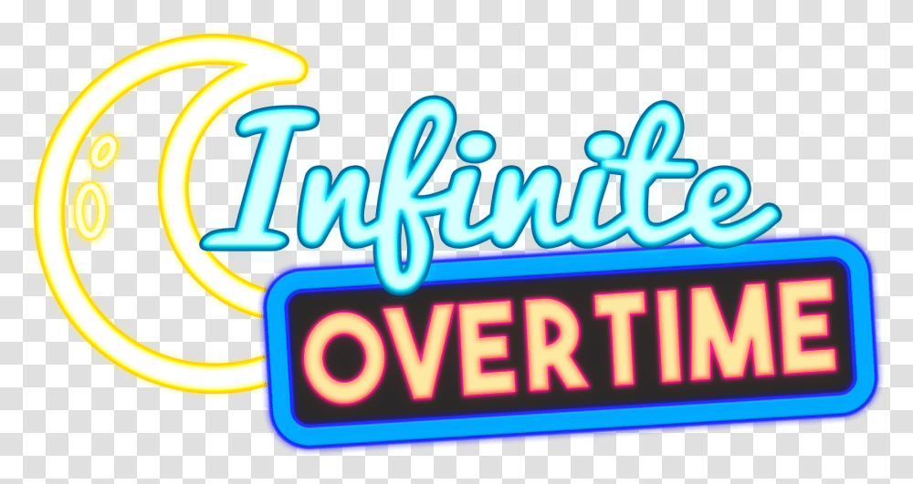 Job Simulator Infinite Overtime Logo Signage, Light, Neon, Lighting Transparent Png