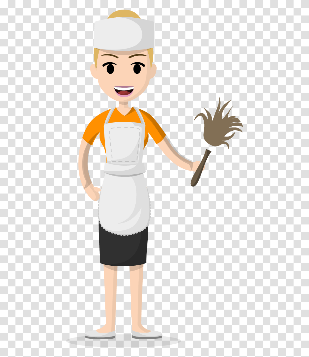 Job Woman Cartoon, Person, Human, Chef Transparent Png
