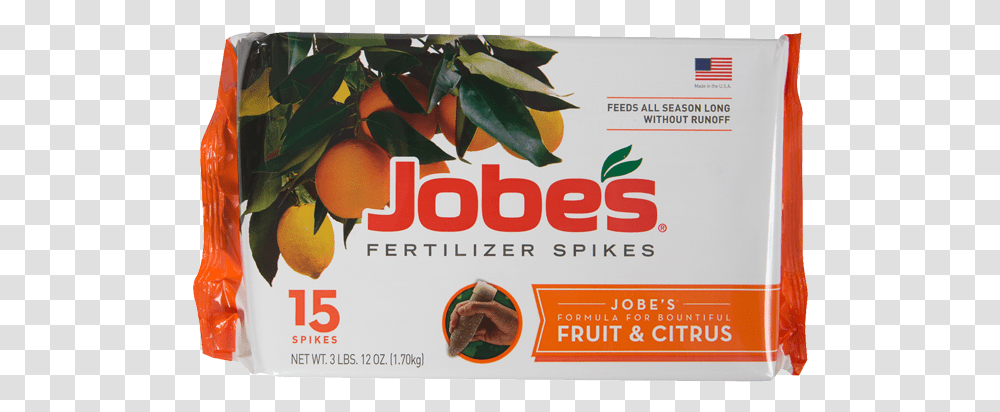 Jobes Plant Food Orange, Poster, Advertisement, Flyer, Paper Transparent Png