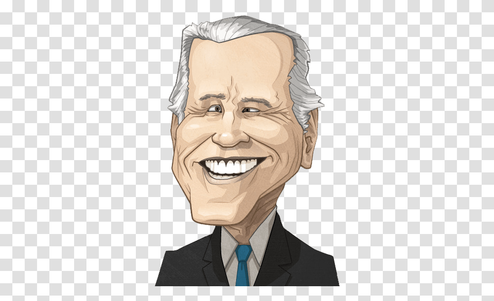 Joe Biden Clipart, Head, Tie, Face, Person Transparent Png