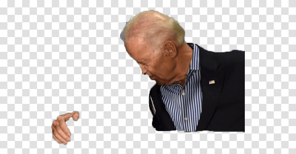 Joe Biden Sniffing, Person, Human, Head, Face Transparent Png