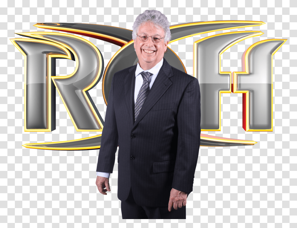Joe Koff 4 Photo Credit Ring Of Honor Lee South, Tie, Suit, Overcoat Transparent Png