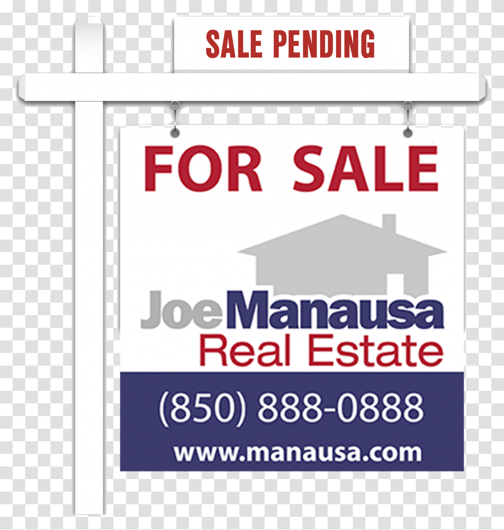 Joe Manausa Real Estate For Sale Sign In Tallahassee Signage, Electronics, Advertisement Transparent Png