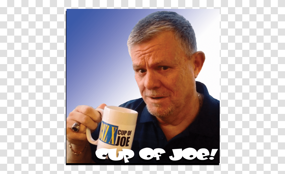 Joe Mcparland Cup Of Joe Outsourcing Tourism Windsor, Person, Human, Coffee Cup, Stein Transparent Png