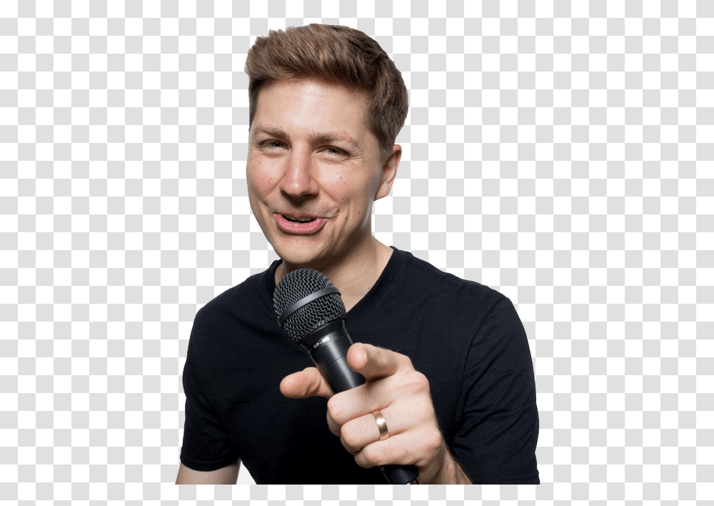 Joel Byars Comedy, Person, Human, Microphone, Electrical Device Transparent Png