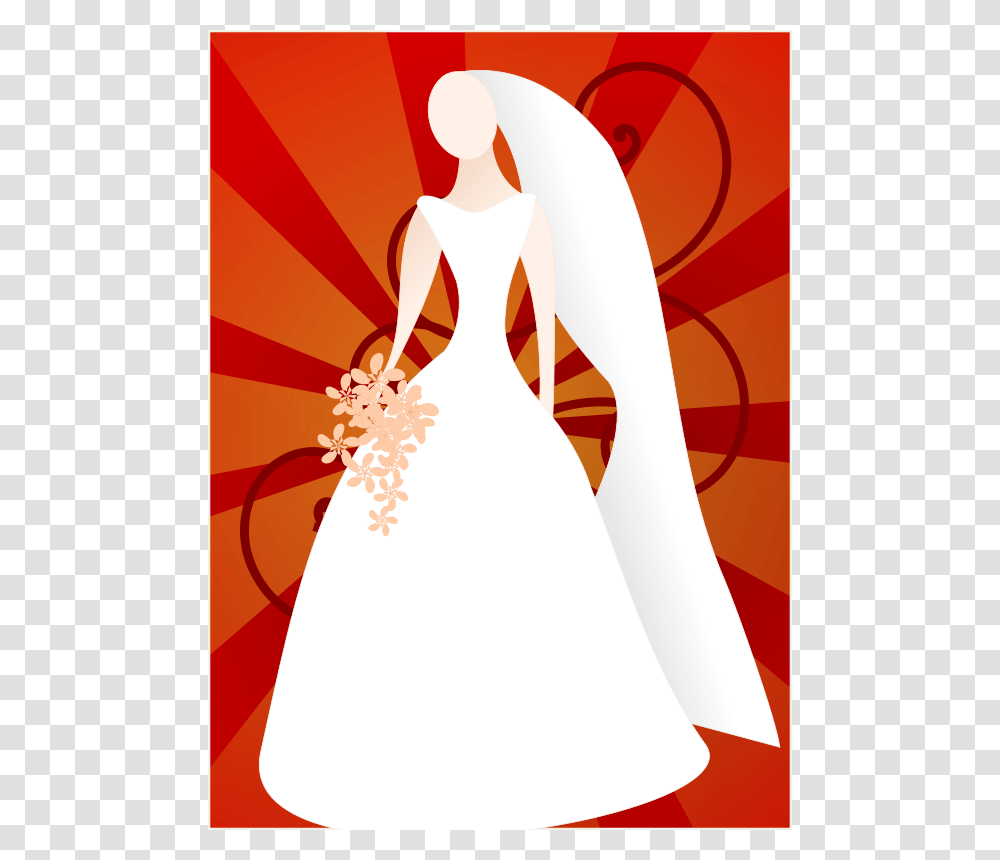 JoelM Red Bride With Sunburst, Person, Floral Design Transparent Png