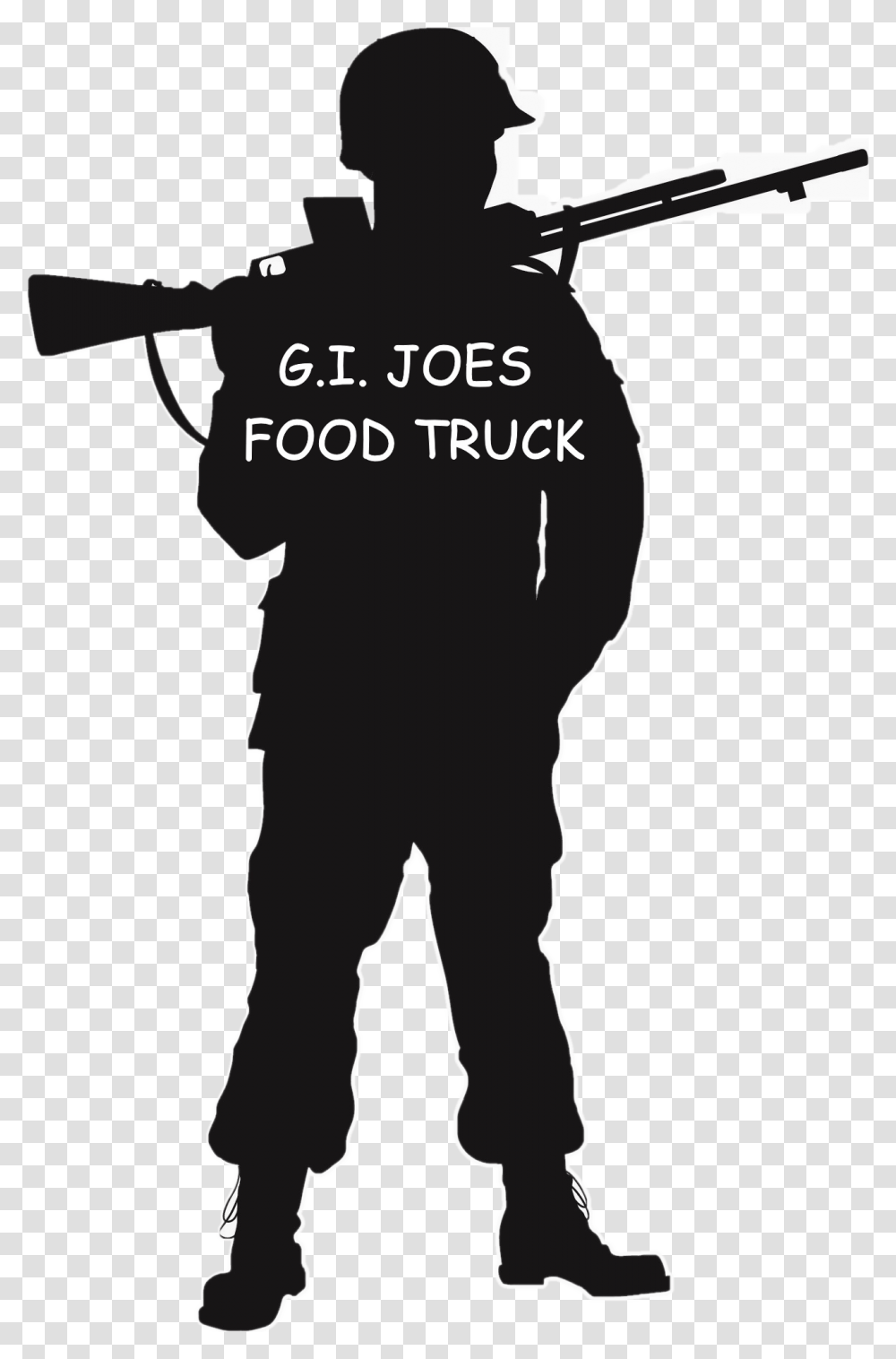 Joes Food Truck Llc World War 2 Soldier Silhouette, Person, Photography, Photographer, Gun Transparent Png
