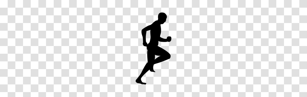Jogger Clipart Free Clipart, Person, Human, Silhouette, Kneeling Transparent Png