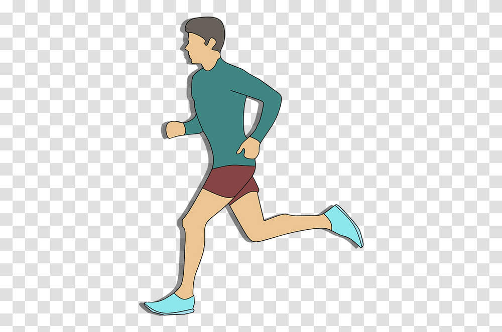 Jogging Animation, Sleeve, Shorts, Long Sleeve Transparent Png