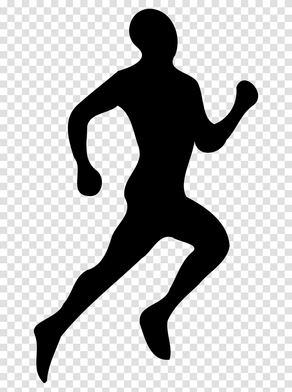 Jogging Pic Cross Country Runner Cartoon, Gray, World Of Warcraft Transparent Png