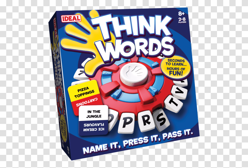 John Adams Think Words, Label, Game, Dvd Transparent Png