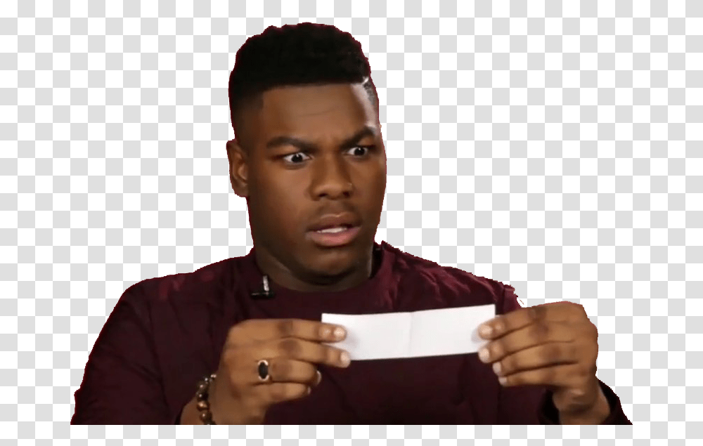John Boyega Thirst Tweets, Person, Face, Hand, Accessories Transparent Png