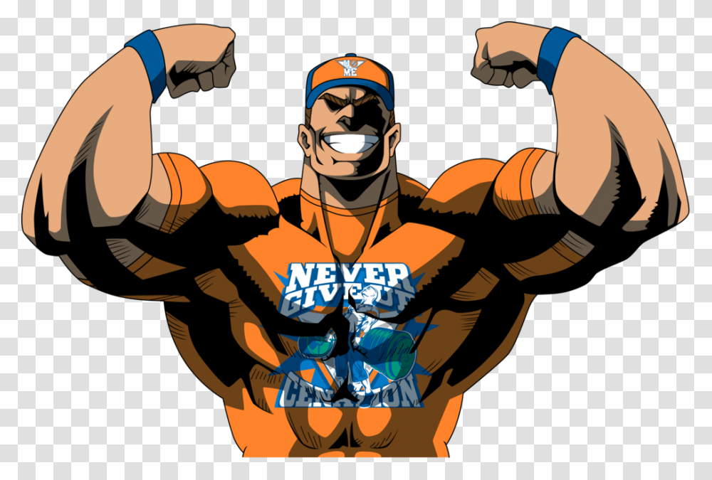 John Cena All Might, Person, Helmet, Hand Transparent Png