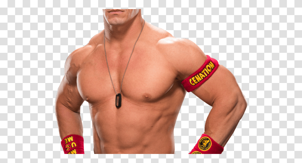 John Cena Body, Person, Human, Pendant, Torso Transparent Png