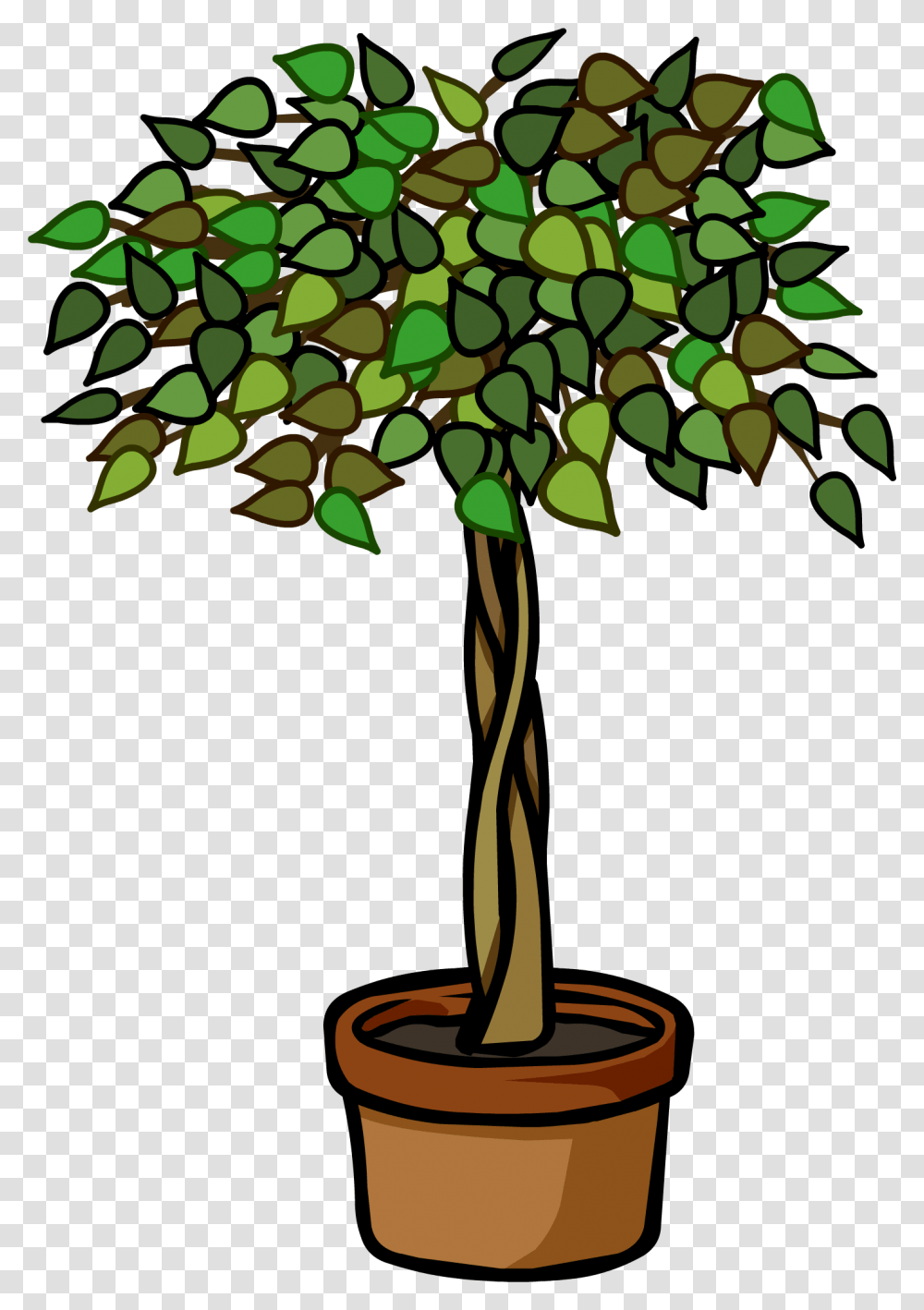John Cena Clipart Plant Ficus Tree Clip Art, Tree Trunk, Palm Tree, Arecaceae Transparent Png