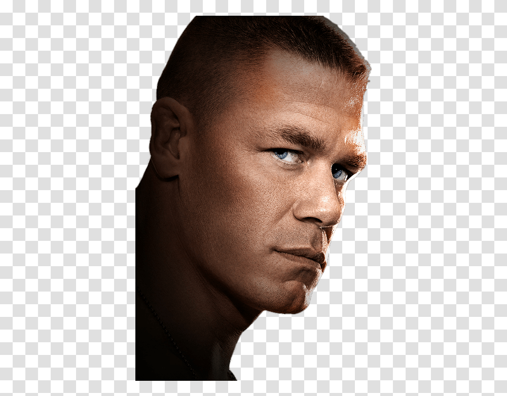 John Cena Clipart Smiley Face John Cena Face, Person, Human, Head, Frown Transparent Png