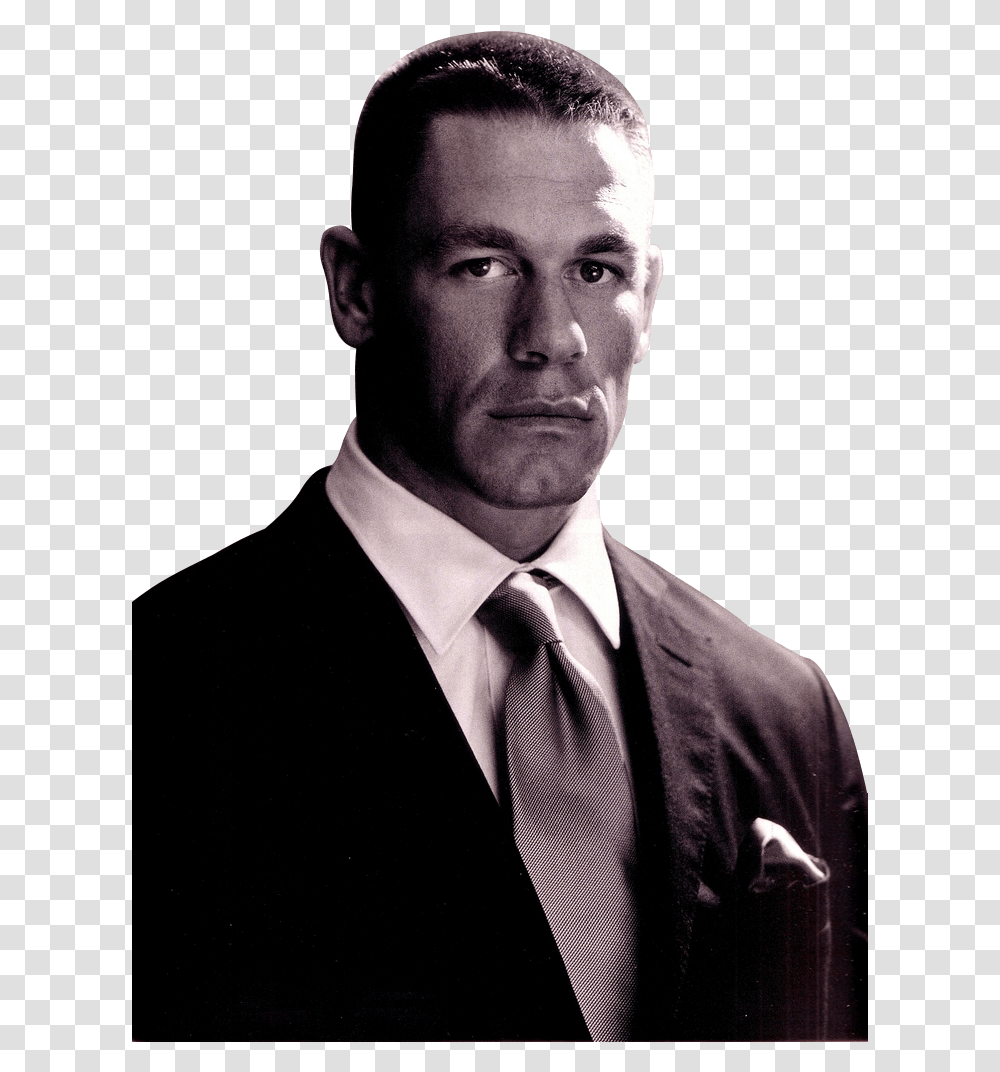 John Cena In A Suit, Tie, Accessories, Overcoat Transparent Png