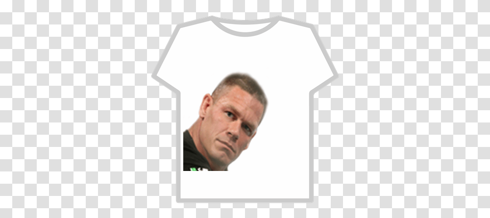 John Cena T Shirt For Roblox Trash, Clothing, Apparel, Person, Human Transparent Png