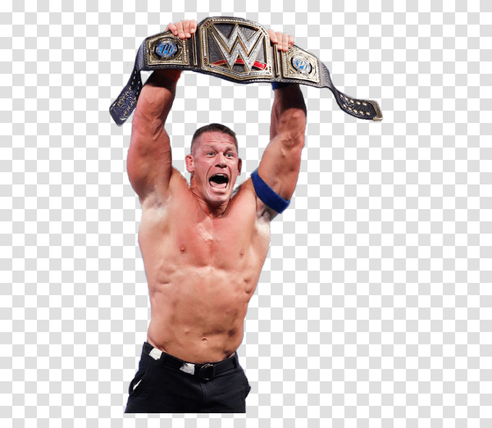 John Cena Wwe John Cena 2017 Wwe Champion, Person, Sunglasses, Accessories, Athlete Transparent Png