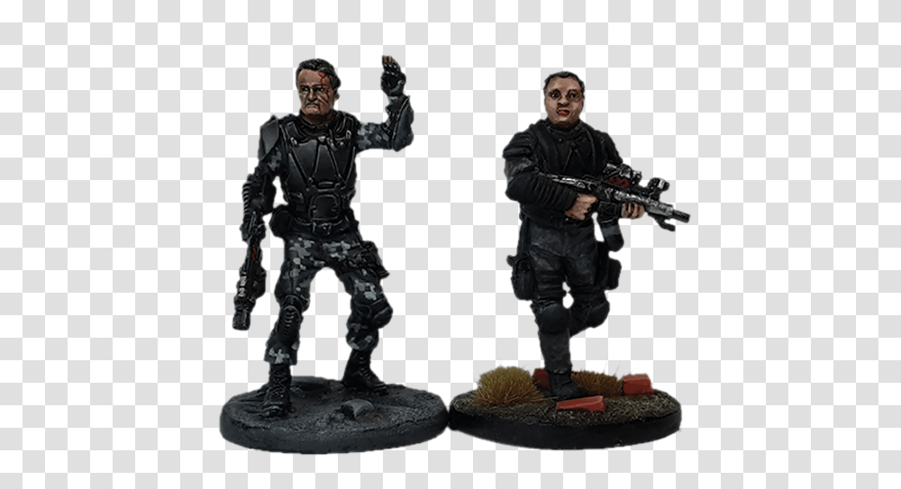 John Connor And Resistance Lt For Terminator Genisys Figurine, Person, Human, Gun, Weapon Transparent Png