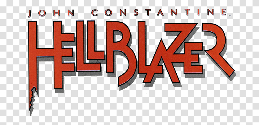 John Constantine Hellblazer Logo John Constantine Hellblazer Logo, Alphabet, Text, Word, Scoreboard Transparent Png