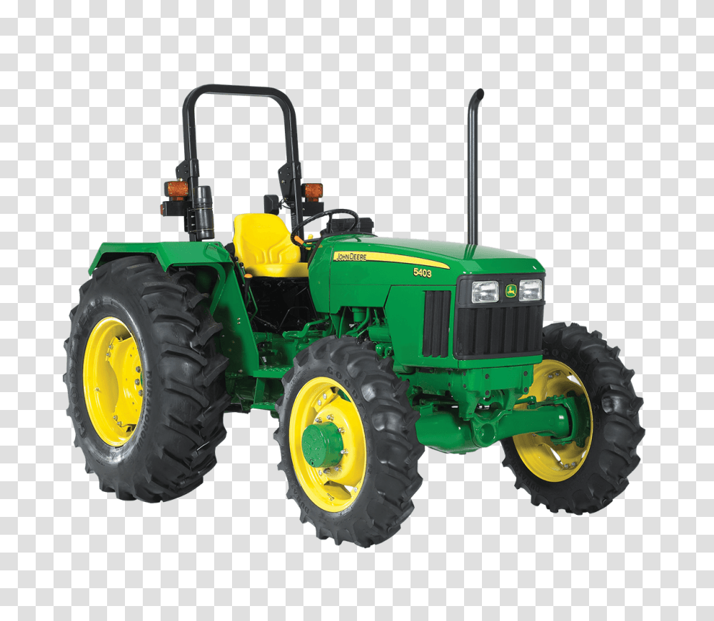John Deer Tractor Sideview, Vehicle, Transportation, Lawn Mower, Tool Transparent Png