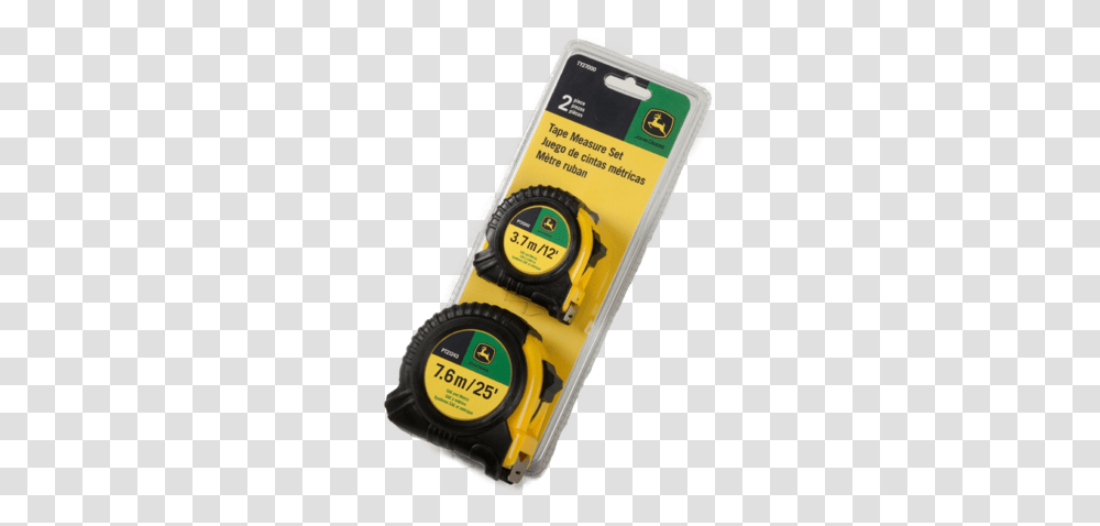 John Deere 2 Piece Tape Measure SetData Rimg Mobile Phone, Digital Watch, Dynamite, Bomb, Weapon Transparent Png