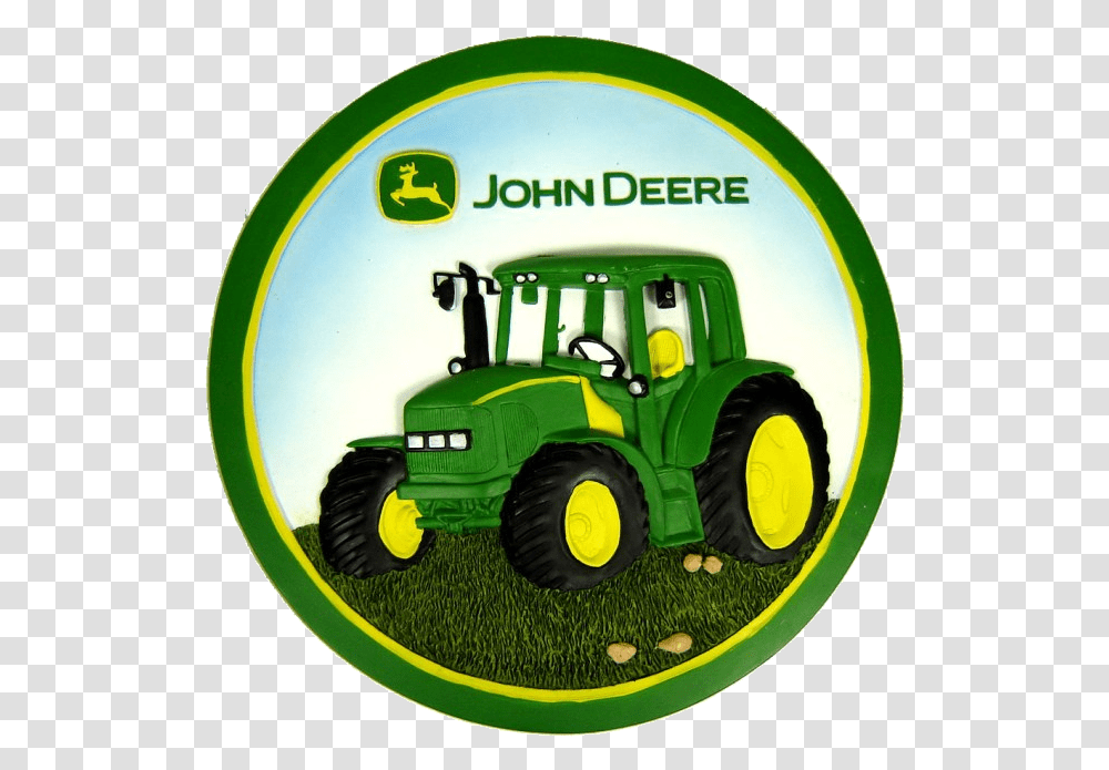 John Deere Clipart Cartoon X Tractor John Deere Cartoon, Vehicle, Transportation, Lawn Mower Transparent Png