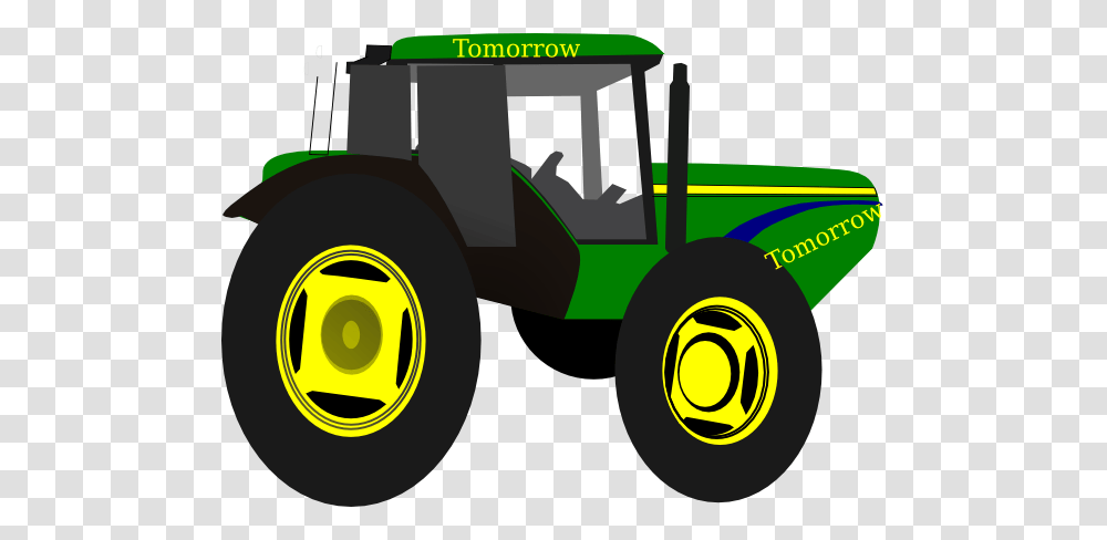 John Deere Clipart Christmas, Tractor, Vehicle, Transportation, Lawn Mower Transparent Png