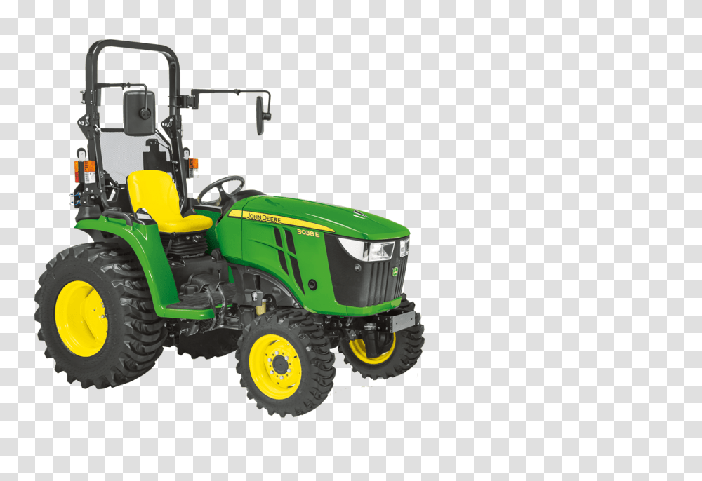 John Deere Family Compact Utility Tractor, Vehicle, Transportation, Lawn Mower, Tool Transparent Png