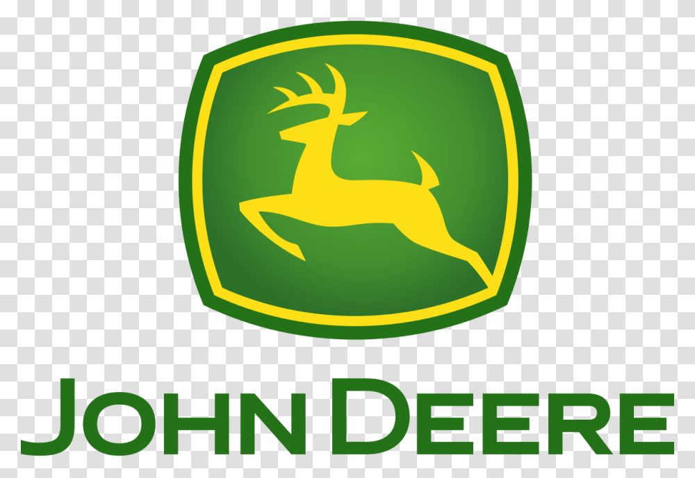 John Deere Logo John Deere Logo, Plant, Poster, Advertisement Transparent Png