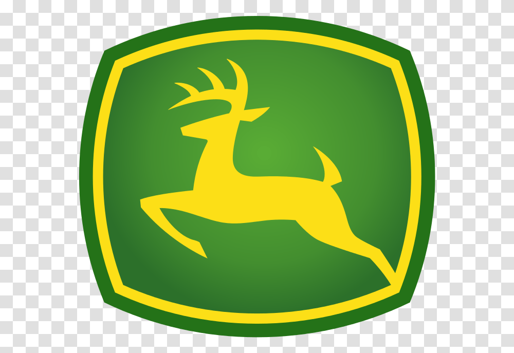 John Deere Logo John Deere Logo, Symbol, Trademark, Armor, Badge Transparent Png