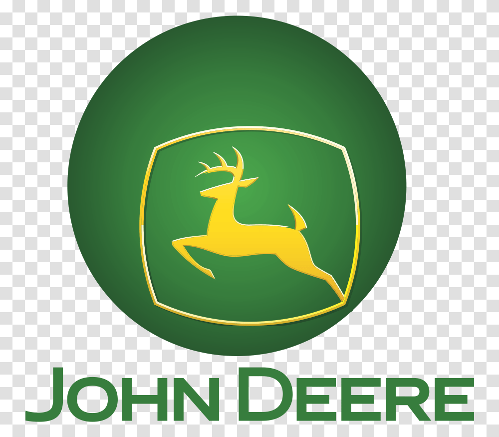 John Deere Logo John Deere, Symbol, Green, Animal, Mammal Transparent Png