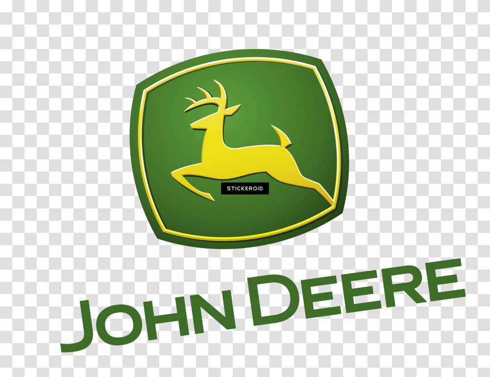 John Deere, Logo, Animal, Antelope Transparent Png